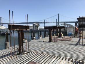 Downtown San Francisco Ferry Terminal Construction