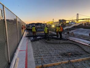 Downtown San Francisco Ferry Terminal Construction